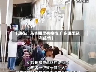 【现在广东省那里有疫情,广东哪里还有疫情】