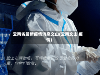 云南省最新疫情消息文山(云南文山 疫情)