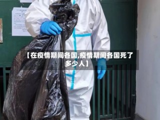 【在疫情期间各国,疫情期间各国死了多少人】