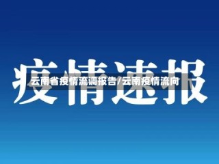 云南省疫情流调报告/云南疫情流向