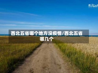 西北五省哪个地方没疫情/西北五省哪几个