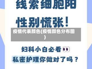疫情代表颜色(疫情颜色分布图)