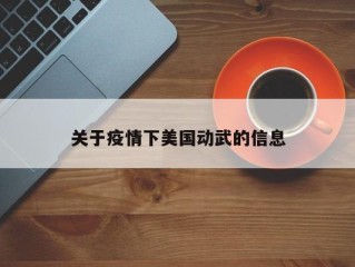 关于疫情下美国动武的信息