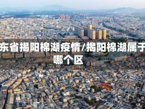 广东省揭阳棉湖疫情/揭阳棉湖属于哪个区