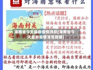 海南省今天最新疫情消息(海南省今天最新疫情消息数据)