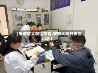 【安徽省大观区疫情,安徽大观开发区小区】