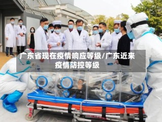 广东省现在疫情响应等级/广东近来疫情防控等级