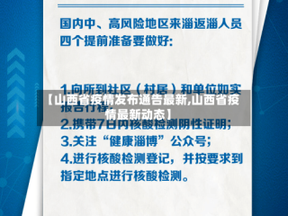 【山西省疫情发布通告最新,山西省疫情最新动态】
