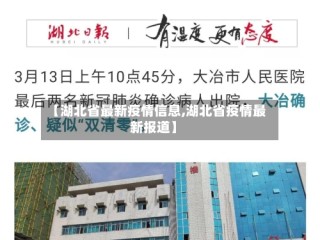 【湖北省最新疫情信息,湖北省疫情最新报道】
