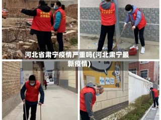 河北省肃宁疫情严重吗(河北肃宁最新疫情)