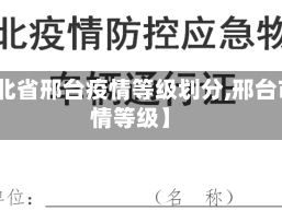 【河北省邢台疫情等级划分,邢台市疫情等级】