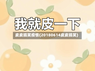 皮皮搞笑疫情(20180614皮皮搞笑)