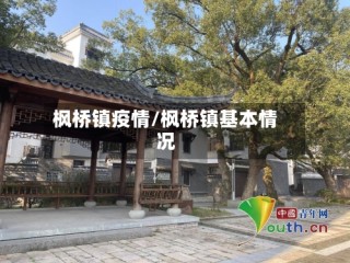 枫桥镇疫情/枫桥镇基本情况