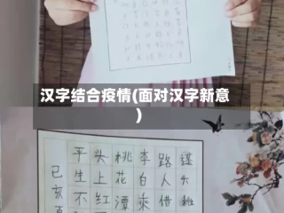 汉字结合疫情(面对汉字新意)