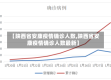 【陕西省安康疫情确诊人数,陕西省安康疫情确诊人数最新】