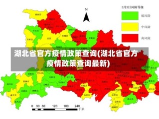 湖北省官方疫情政策查询(湖北省官方疫情政策查询最新)