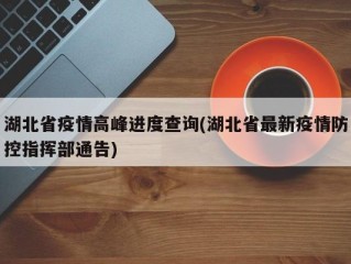 湖北省疫情高峰进度查询(湖北省最新疫情防控指挥部通告)