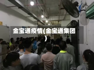 金宝通疫情(金宝通集团)
