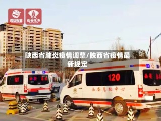陕西省肺炎疫情调整/陕西省疫情最新规定