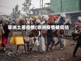 非洲土著疫情(非洲疫情被低估)