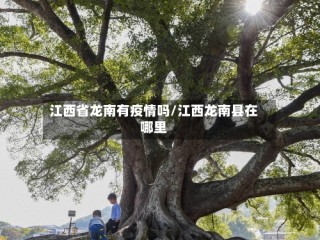 江西省龙南有疫情吗/江西龙南县在哪里
