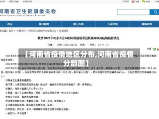 【河南省疫情地区分布,河南省疫情分部图】