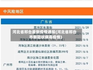 河北省邢台最新疫情通报(河北省邢台市新冠状病毒疫情)