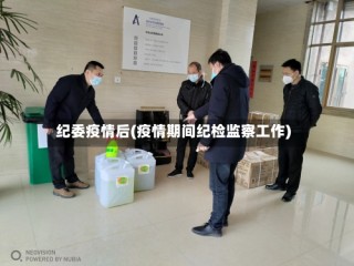 纪委疫情后(疫情期间纪检监察工作)