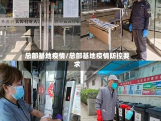 总部基地疫情/总部基地疫情防控要求