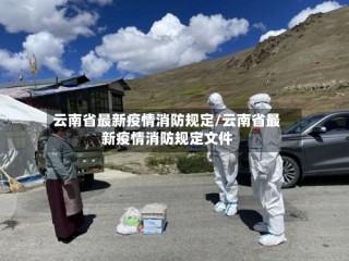 云南省最新疫情消防规定/云南省最新疫情消防规定文件