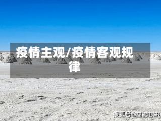 疫情主观/疫情客观规律