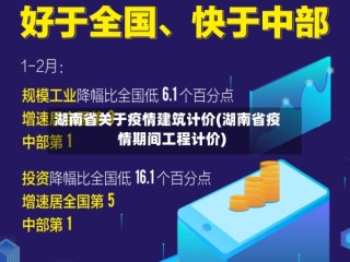 湖南省关于疫情建筑计价(湖南省疫情期间工程计价)