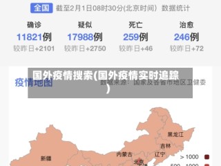 国外疫情搜索(国外疫情实时追踪)
