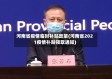 河南省疫情临时补贴政策(河南省2021疫情补贴领取通知)