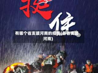 有哪个省支援河南的疫情(各省支援河南)