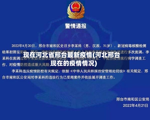 现在河北省邢台最新疫情(河北邢台现在的疫情情况)-第3张图片