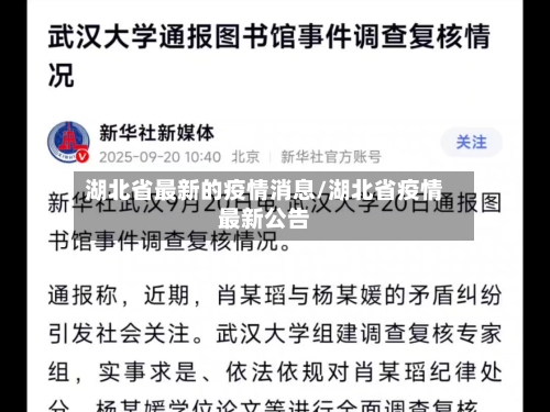 湖北省最新的疫情消息/湖北省疫情最新公告-第1张图片