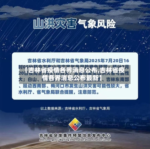 【吉林省疫情各界消息公布,吉林省疫情各界消息公布最新】-第1张图片