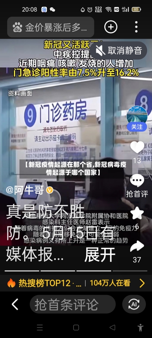 【新冠疫情起源在那个省,新冠病毒疫情起源于哪个国家】-第3张图片