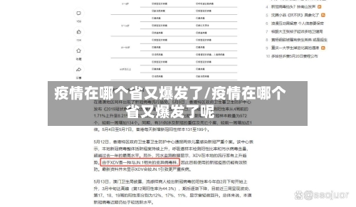 疫情在哪个省又爆发了/疫情在哪个省又爆发了呢-第2张图片