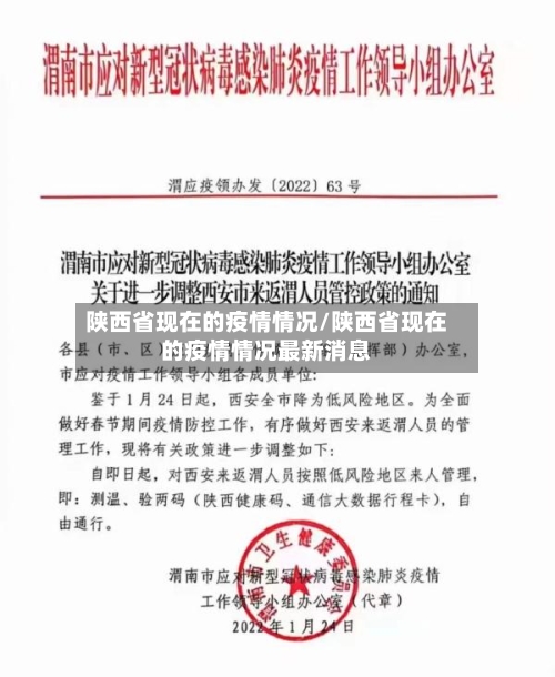 陕西省现在的疫情情况/陕西省现在的疫情情况最新消息-第2张图片