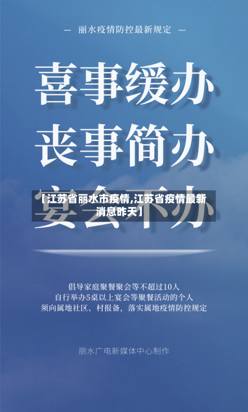 【江苏省丽水市疫情,江苏省疫情最新消息昨天】-第2张图片