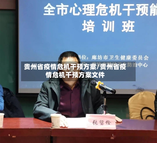 贵州省疫情危机干预方案/贵州省疫情危机干预方案文件-第3张图片