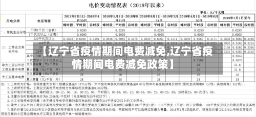 【辽宁省疫情期间电费减免,辽宁省疫情期间电费减免政策】-第2张图片