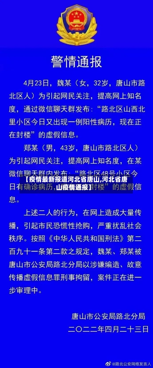 【疫情最新报道河北省唐山,河北省唐山疫情通报】-第2张图片
