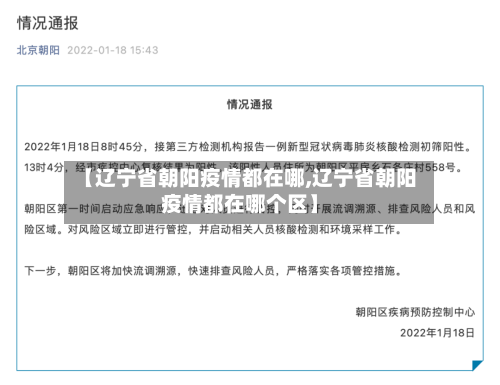 【辽宁省朝阳疫情都在哪,辽宁省朝阳疫情都在哪个区】-第2张图片