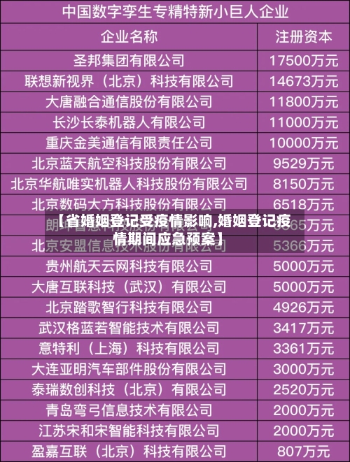 【省婚姻登记受疫情影响,婚姻登记疫情期间应急预案】-第1张图片