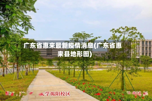 广东省惠来最新疫情消息(广东省惠来县地形图)-第2张图片