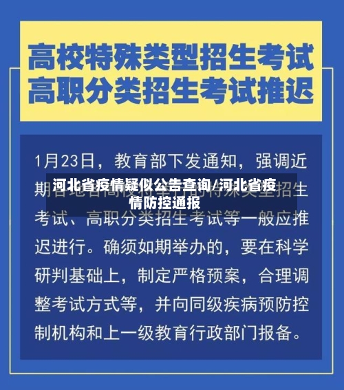 河北省疫情疑似公告查询/河北省疫情防控通报-第2张图片