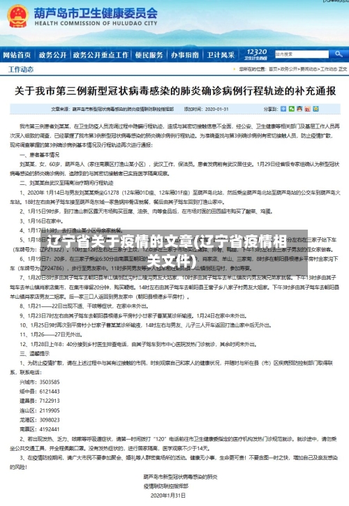 辽宁省关于疫情的文章(辽宁省疫情相关文件)-第1张图片